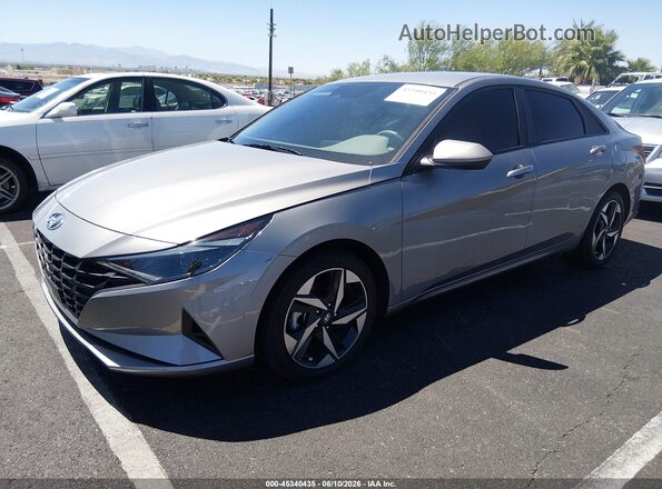 KMHLS4AGXPU411155 2023 HYUNDAI ELANTRA Бежевый Передняя левая четверть