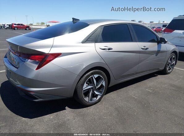 KMHLS4AGXPU411155 2023 HYUNDAI ELANTRA Бежевый Задняя правая четверть