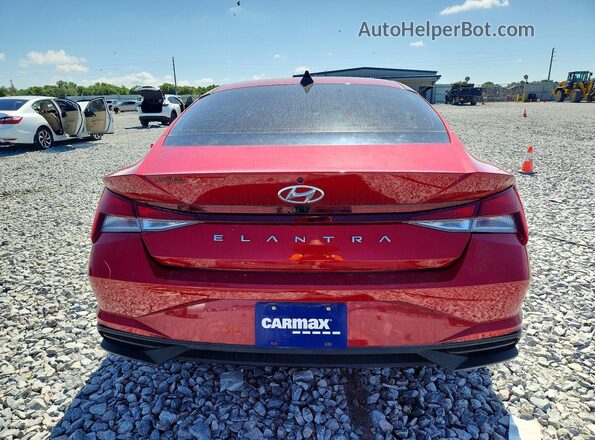 KMHLS4AGXPU453924 2023 HYUNDAI ELANTRA Красный 