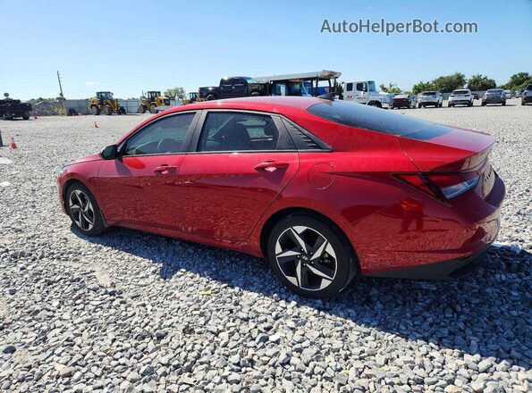 KMHLS4AGXPU453924 2023 HYUNDAI ELANTRA Красный 
