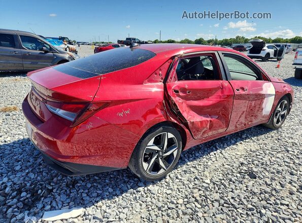 KMHLS4AGXPU453924 2023 HYUNDAI ELANTRA Красный 