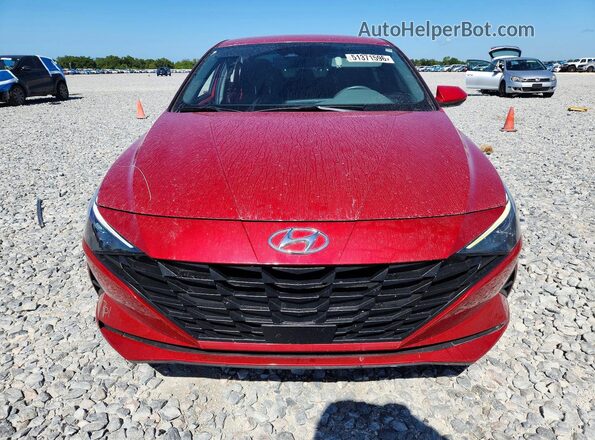 KMHLS4AGXPU453924 2023 HYUNDAI ELANTRA Красный 