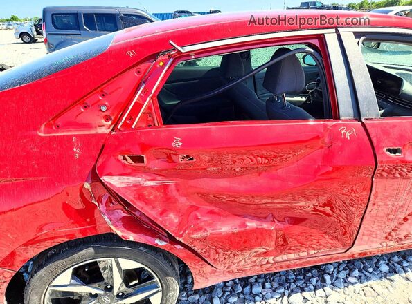 KMHLS4AGXPU453924 2023 HYUNDAI ELANTRA Красный 