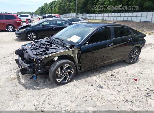 KMHLS4DG0RU688895 2024 HYUNDAI ELANTRA Black Front left