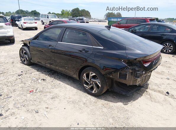 KMHLS4DG0RU688895 2024 HYUNDAI ELANTRA Black Rear left