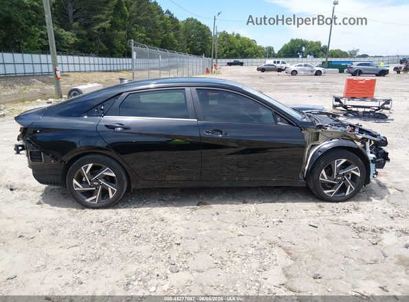 KMHLS4DG0RU688895 2024 HYUNDAI ELANTRA Black 360 interior view