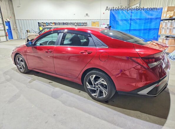 KMHLS4DG0RU716081 2024 HYUNDAI ELANTRA Red Задня ліва чверть