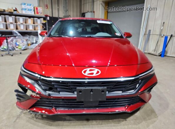 KMHLS4DG0RU716081 2024 HYUNDAI ELANTRA Red Вид спереду