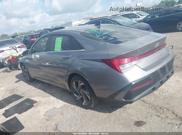 KMHLS4DG0RU820439 2024 HYUNDAI ELANTRA Gray Հետևի ձախ