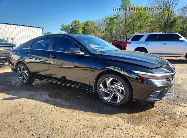 KMHLS4DG0RU838388 2024 HYUNDAI ELANTRA Black 