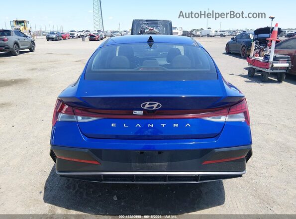 KMHLS4DG0SU000349 2025 HYUNDAI ELANTRA Blue 