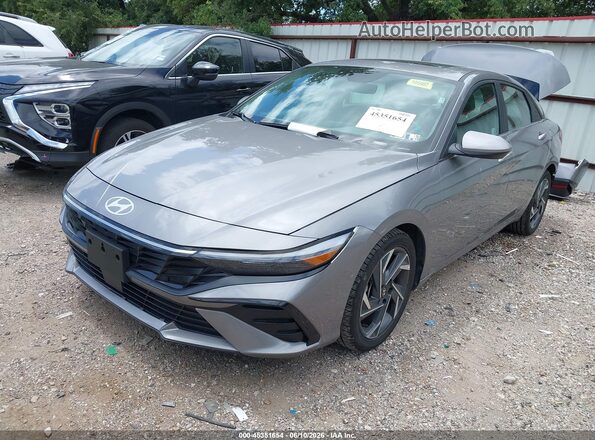 KMHLS4DG0SU857111 2025 HYUNDAI ELANTRA Gray 