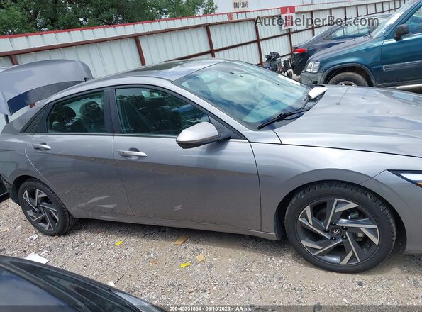 KMHLS4DG0SU857111 2025 HYUNDAI ELANTRA Gray 