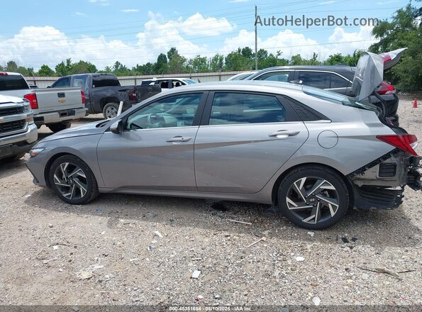 KMHLS4DG0SU857111 2025 HYUNDAI ELANTRA Gray 