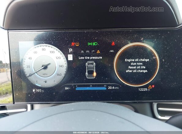 KMHLS4DG0SU857190 2025 HYUNDAI ELANTRA Red Widok tylnych siedzeń