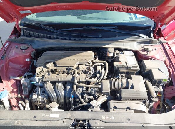 KMHLS4DG0SU930428 2025 HYUNDAI ELANTRA Red უკანა ხედი
