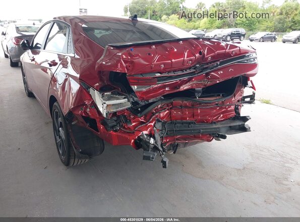 KMHLS4DG0TU137180 2026 HYUNDAI ELANTRA Red Вид спереду