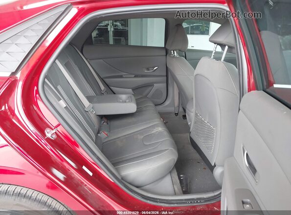 KMHLS4DG0TU137180 2026 HYUNDAI ELANTRA Red Вид наклейки з VIN-кодом