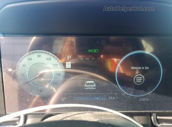 KMHLS4DG1RU734525 2024 HYUNDAI ELANTRA Blue ხელსაწყოთა პანელის ხედი