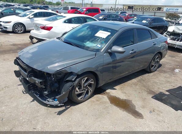 KMHLS4DG1RU746514 2024 HYUNDAI ELANTRA Серый Передняя левая четверть