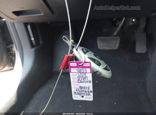 KMHLS4DG1RU746514 2024 HYUNDAI ELANTRA Серый Вид панели приборов