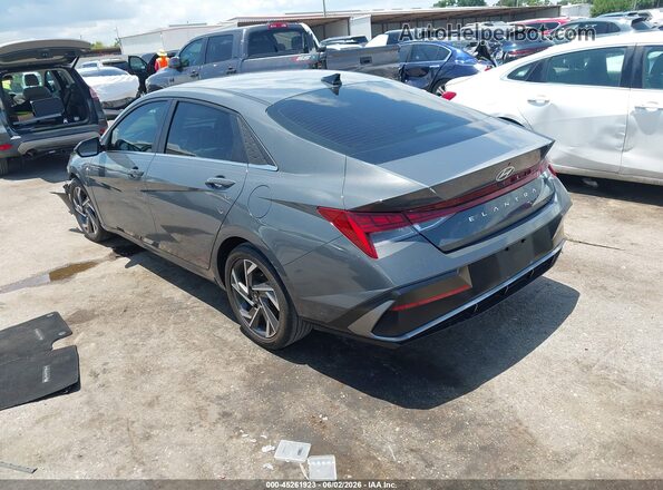 KMHLS4DG1RU746514 2024 HYUNDAI ELANTRA Серый Задняя левая четверть