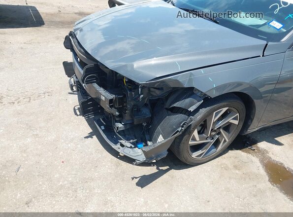 KMHLS4DG1RU746514 2024 HYUNDAI ELANTRA Серый Вид спереди