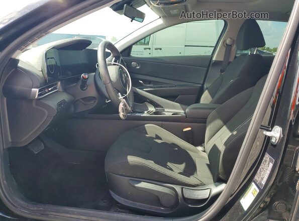KMHLS4DG1RU796538 2024 HYUNDAI ELANTRA Black წინა სალონის ხედი