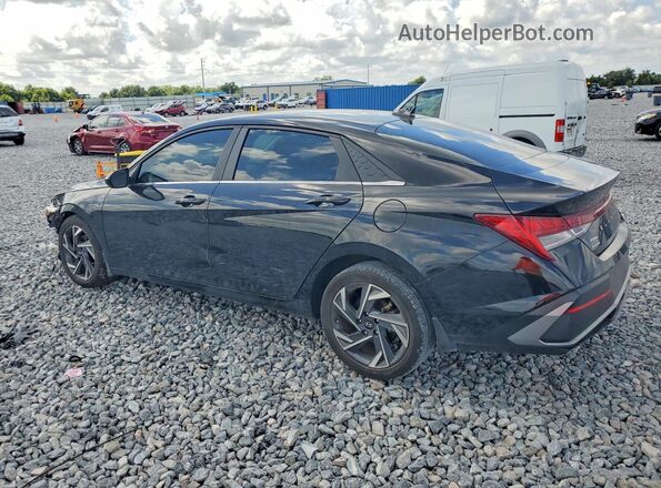 KMHLS4DG1RU796538 2024 HYUNDAI ELANTRA Black უკანა მარცხენა