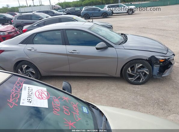 KMHLS4DG1SU858753 2025 HYUNDAI ELANTRA Gray 