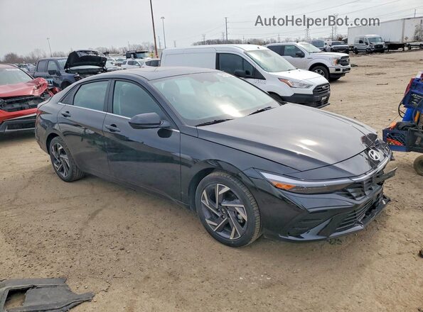 KMHLS4DG1SU897259 2025 HYUNDAI ELANTRA Black Առջևի աջ