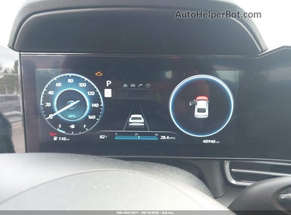 KMHLS4DG1SU897665 2025 HYUNDAI ELANTRA Gray Widok tylnych siedzeń