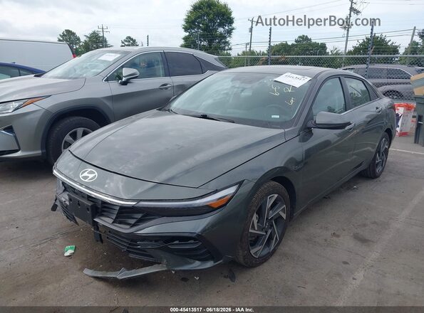 KMHLS4DG1SU897665 2025 HYUNDAI ELANTRA Gray Przód lewy