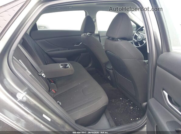 KMHLS4DG1SU897665 2025 HYUNDAI ELANTRA Gray Widok naklejki z numerem VIN
