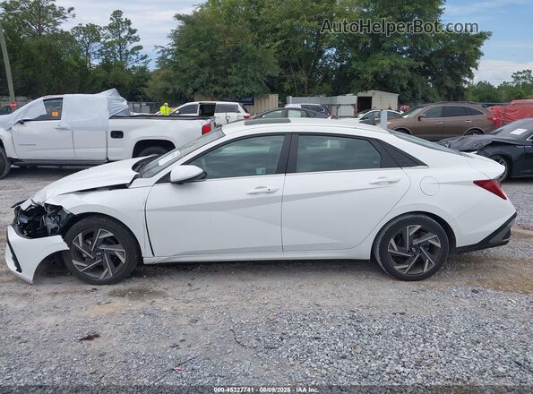 KMHLS4DG1SU924573 2025 HYUNDAI ELANTRA White 