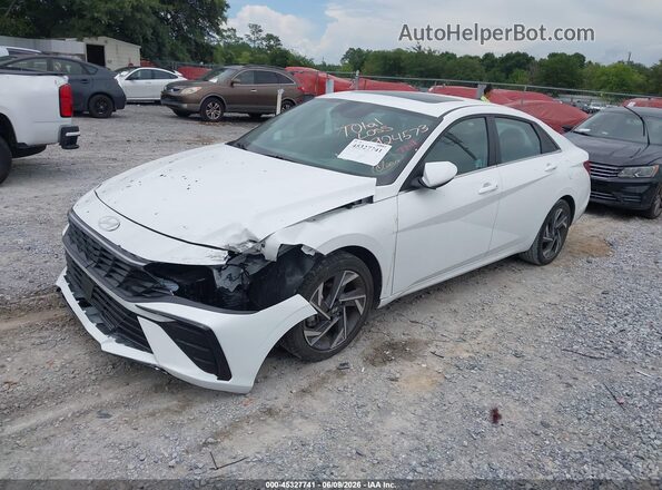 KMHLS4DG1SU924573 2025 HYUNDAI ELANTRA White 