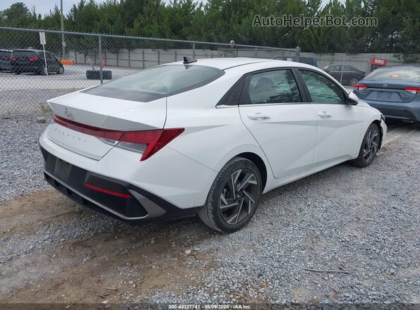 KMHLS4DG1SU924573 2025 HYUNDAI ELANTRA White 