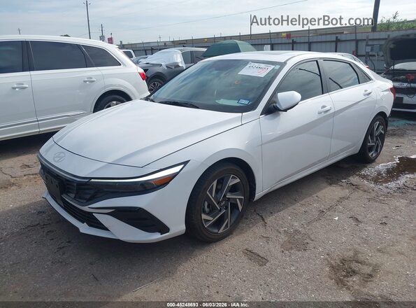 KMHLS4DG1SU932544 2025 HYUNDAI ELANTRA White Front left