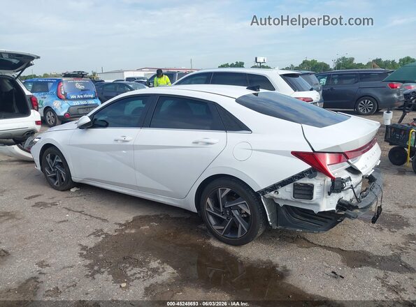 KMHLS4DG1SU932544 2025 HYUNDAI ELANTRA White 360 interior view