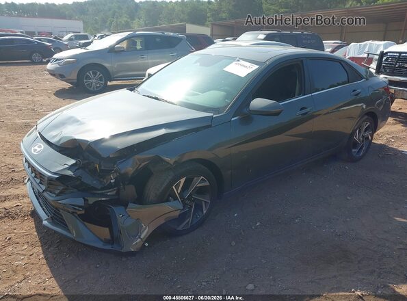 KMHLS4DG1SU937436 2025 HYUNDAI ELANTRA Gray Передня ліва чверть