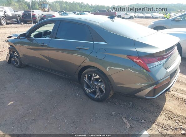 KMHLS4DG1SU937436 2025 HYUNDAI ELANTRA Gray Задня ліва чверть