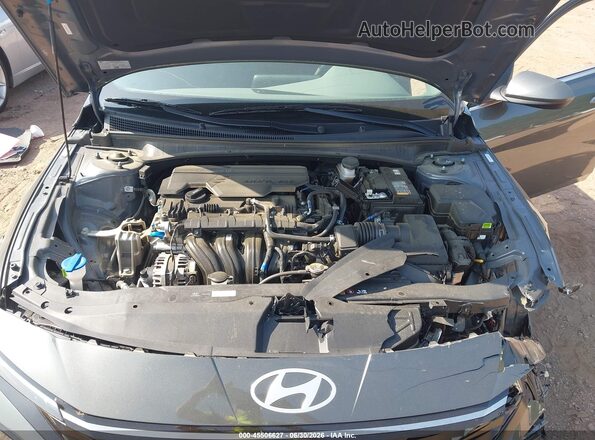 KMHLS4DG1SU937436 2025 HYUNDAI ELANTRA Gray Вид ззаду