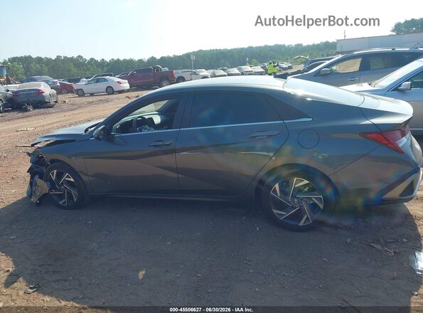 KMHLS4DG1SU937436 2025 HYUNDAI ELANTRA Gray Панорамний вид салону 360°