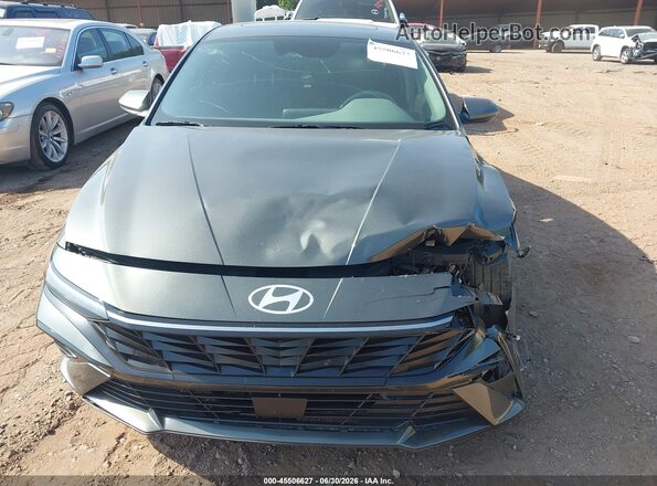 KMHLS4DG1SU937436 2025 HYUNDAI ELANTRA Gray Вид щитка приладів