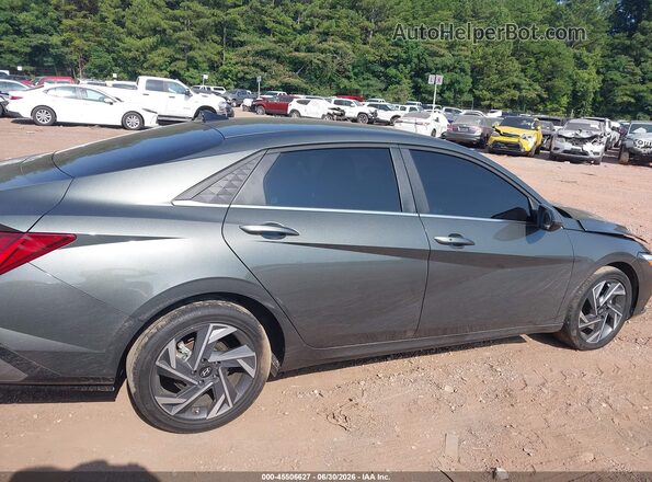 KMHLS4DG1SU937436 2025 HYUNDAI ELANTRA Gray Вид задньої частини салону