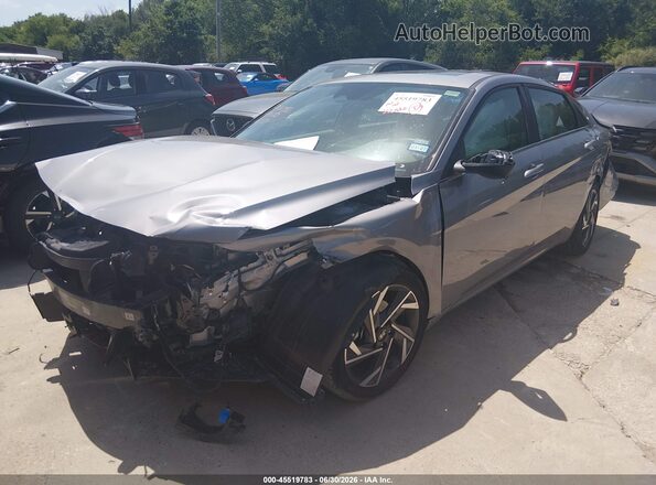 KMHLS4DG1SU951420 2025 HYUNDAI ELANTRA Gray Front left