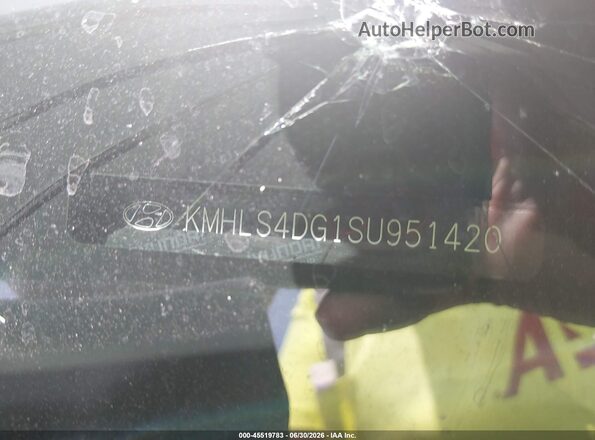 KMHLS4DG1SU951420 2025 HYUNDAI ELANTRA Gray Engine compartment view