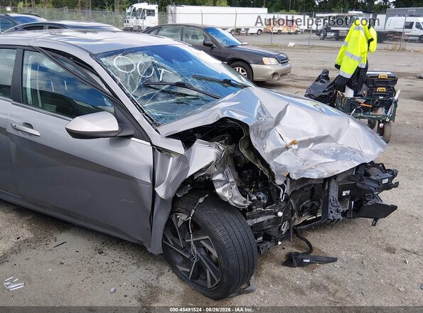KMHLS4DG1SU987205 2025 HYUNDAI ELANTRA Gray Դիմացի տեսք