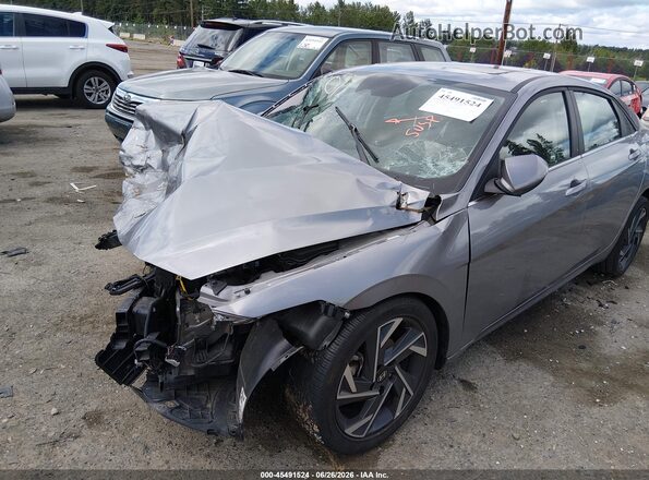 KMHLS4DG1SU987205 2025 HYUNDAI ELANTRA Gray 