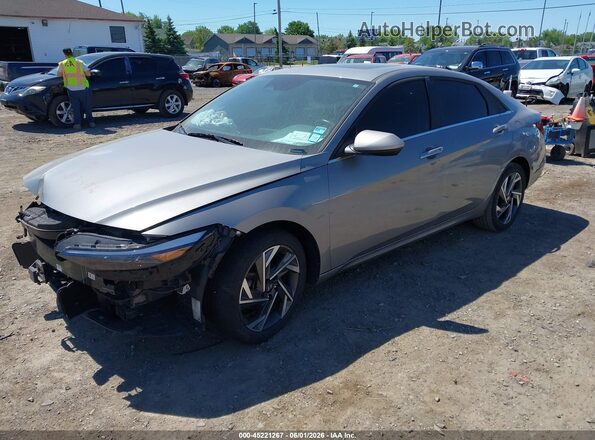 KMHLS4DG2RU655302 2024 HYUNDAI ELANTRA Серый Передняя левая четверть